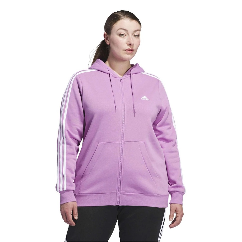 Adidas purple track suit set plus size